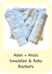 Aden + Anais swaddles & Baby Blankets wraps